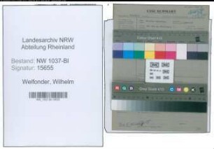 Entnazifizierung Wilhelm Welfonder , geb. 21.11.1903 (Telefonist)