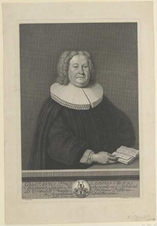 Bildnis des Gustavus Philippus Moerl