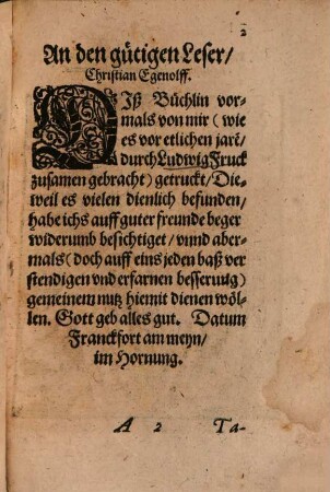 Teutsch Formular unnd Rhetorick in allen Gerichts Händeln : Kunst unnd Regel der Notarien und Schreiber ; Titel und Cantzley Büchlein