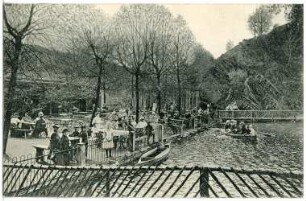 Oberau. Buschmühle mit Gondelteich