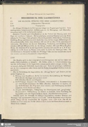 2 Beschreibung Der Lagerstätten