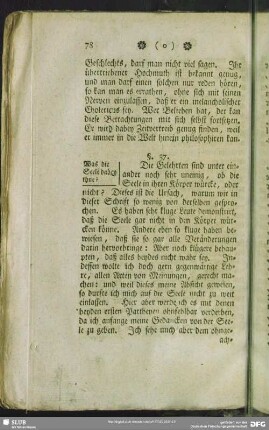 §. 37. Was die Seele dabey thue?