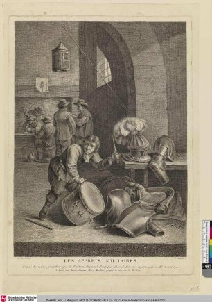 Les Apprêts Militaires. [Militärische Vorbereitungen]