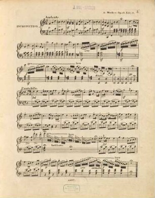 Deux divertissements pour le piano-forte sur les thèmes favoris, 2. La straniera de Bellini