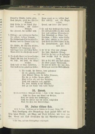39. Julius Cäsars Tod.