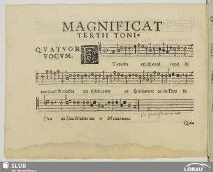 Magnificat tertii toni