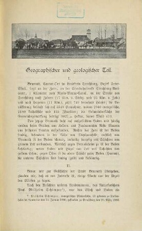 Geschichtliche Notizen über die Stadt Brumath zsgest. von A. Bostetter