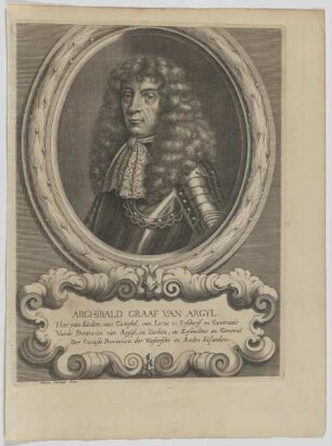 Bildnis des Arghibald van Argyl