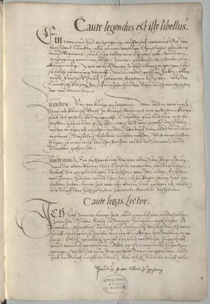 Ursachen des Türkenkriegs und Erzählung von dem Ursprung der Saracenen und Türken [u.a.] - BSB Cgm 1557