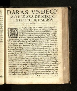 Daras vndecimo parasa de mikez esabath de hanuca - Daras Decimo nono sabath agadol