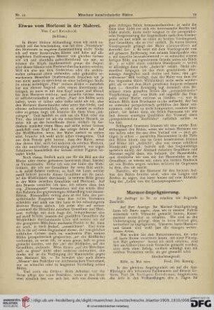 6: Etwas vom Horizont in der Malerei, [2]