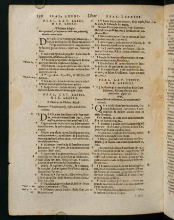530-562, Psal. Lat. LXXXIII. Heb. LXXXIV - Psal. CL.