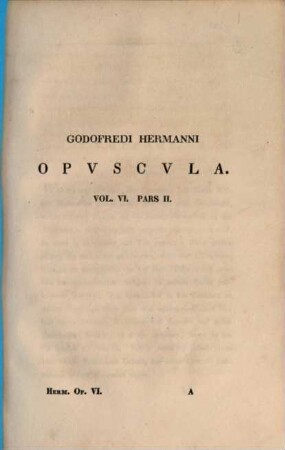 Godofredi Hermanni Opvscvla. 6,2