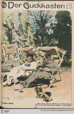 Nr. 23 (6. Juni 1918) [inklusive Kriegs-Chronik]