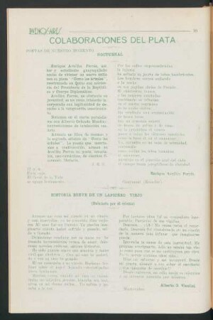 Historia breve de un lapicero viejo : (Relatada por él mismo)