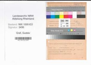 Entnazifizierung Gustav Graf, geb. 26.03.1906 (Steiger)