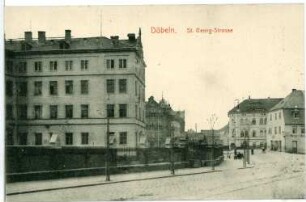 Döbeln. St. Georg-Straße