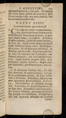 253-257, Caput XXXIV - XXXVI