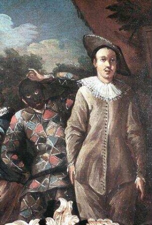 Pierrot und Harlekin