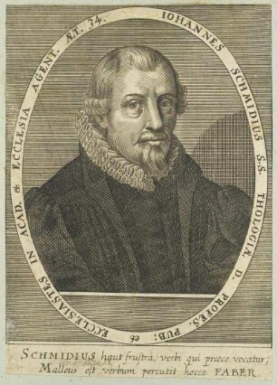 Bildnis des Iohannes Schmidius