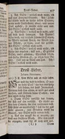 437-449, Was wilt du dich betrüben...