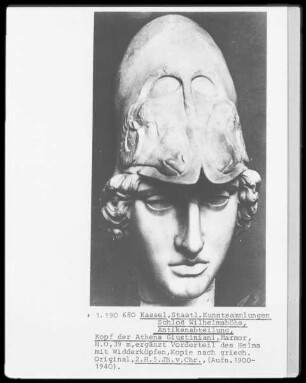Kopf der Athena Giustiniani