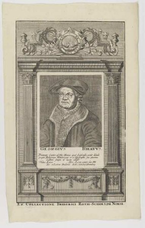 Bildnis des Georgivs Rhavvs