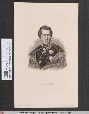 Porträt des August Neidhart von Gneisenau
