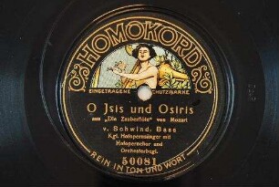 O Isis und Osiris : aus "Die Zauberflöte" / von Mozart
