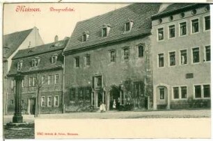 Meißen. Domprobstei auf dem Domplatz