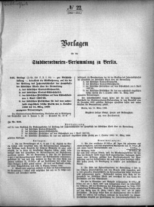 No. 22 (242-251), 30. März 1889