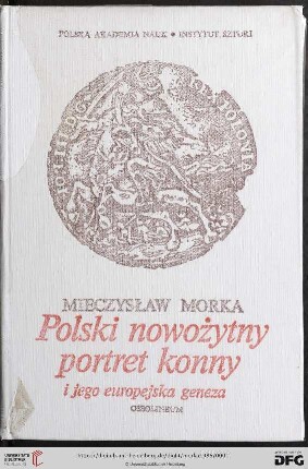 Polski nowożytny portret konny i jego europejska geneza