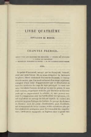 Livre Quatrième Expulsion de Mexico