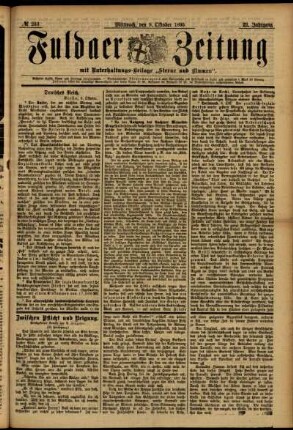 Ausgabe vom Mittwoch, den 09. Oktober 1895.