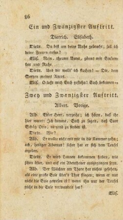 Zwey und Zwanzigster Auftritt