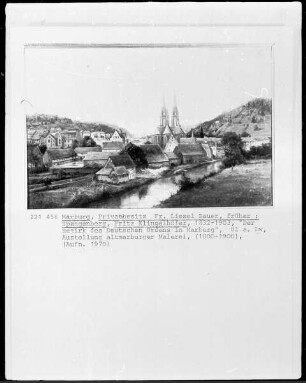 Der Bezirk des Deutschen Ordens in Marburg