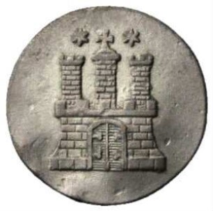 Fundmünze, Sechsling, 1851
