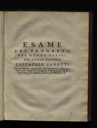 Esame