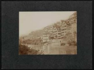 PA 6036, Neckarfront mit Hölderlinturm (vor 1875), Foto Sinner