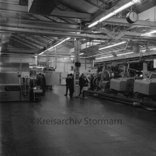 British American Tobacco B.A.T.: Beimoorweg: Zigarettenfabrik: Tag der offenen Tür: Innenaufnahme: Produktionshalle