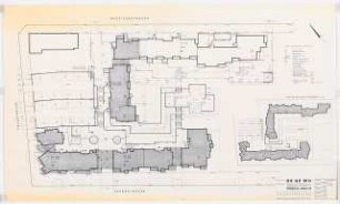 DeGeWo Sanierungsgebiet Wedding Brunnenstraße, Berlin-Wedding: Lageplan, 1:200