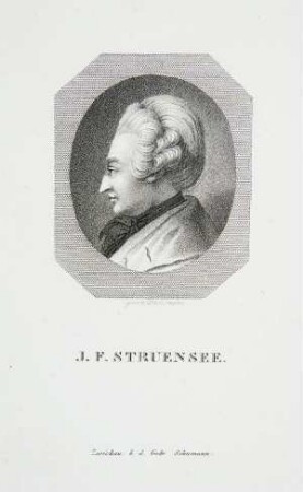 Bildnis Johann Friedrich Struensee (1737-1772)