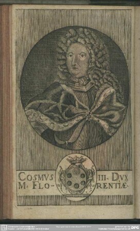 Cosmus III. Dux M. Florentiae