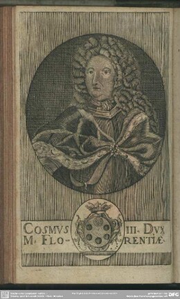 Cosmus III. Dux M. Florentiae