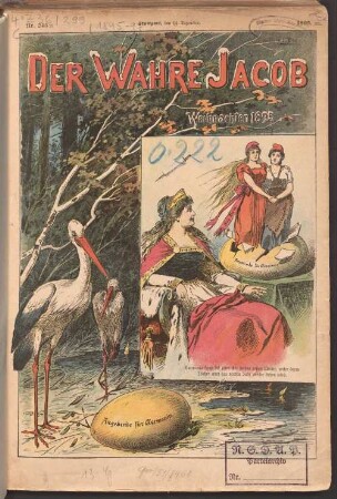 Der wahre Jakob. 1895 = Nr. 245 - 246
