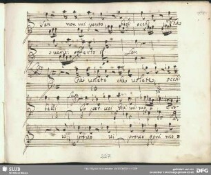 Recitativo: Che volete occhi belli