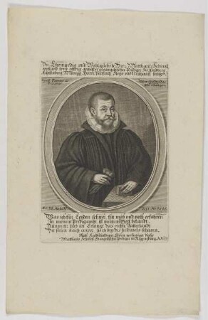 Bildnis des Matthaeus Schmoll