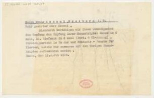 Brief an Franz Kessel : 17.04.1928