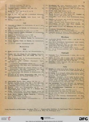 Lots (Nr. 586-594)