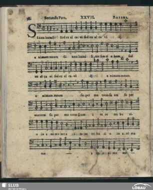 XXVII. Si non humiliter; SWV 79